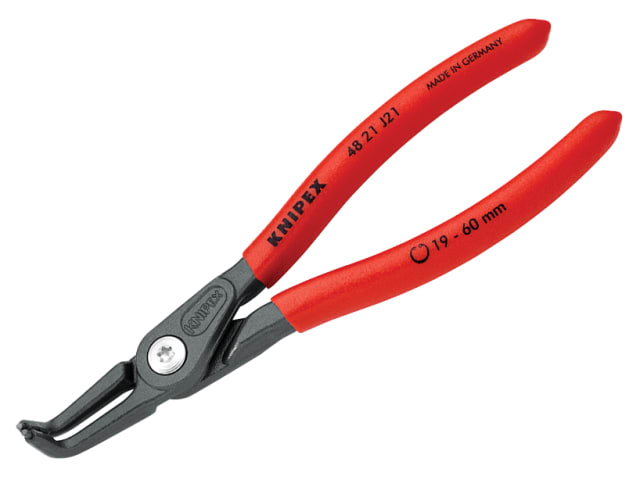 Precision Circlip Pliers Internal 90° Bent 19-60mm J21 KPX4821J21