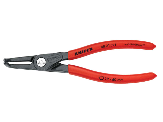 Precision Circlip Pliers Internal 90° Bent 19-60mm J21 KPX4821J21 - Image 3