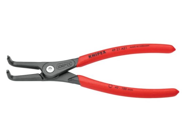 Precision Circlip Pliers External 90° Bent Tip 40-100mm A31 KPX4921A31 - Image 3