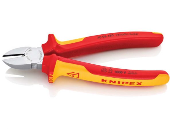 VDE Diagonal Cutter 180mm KPX7006180 - Image 2