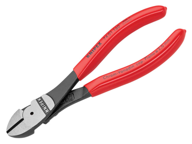 High Leverage Diagonal Cutters PVC Grip 250mm (10in) KPX7401250