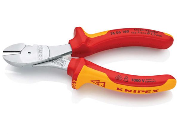 VDE High Leverage Diagonal Cutter 160mm KPX7406160 - Image 2