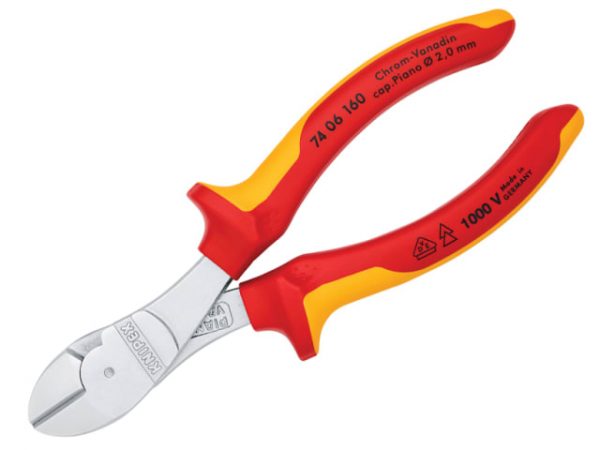 VDE High Leverage Diagonal Cutter 160mm KPX7406160 - Image 3