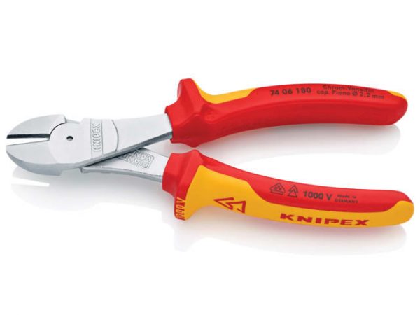 VDE High Leverage Diagonal Cutter 180mm KPX7406180 - Image 2