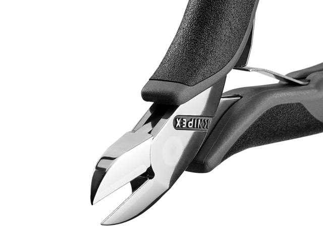 ESD Electronics Diagonal Cutters - Round Head Small Bevel 115mm KPX7702ESD - Image 5