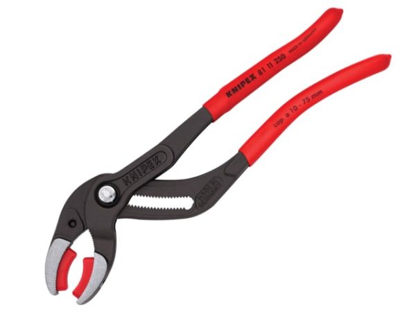 Plastic Pipe Grip Pliers Plastic Jaws Black 250mm - 75mm Capacity KPX8111250 - Image 6