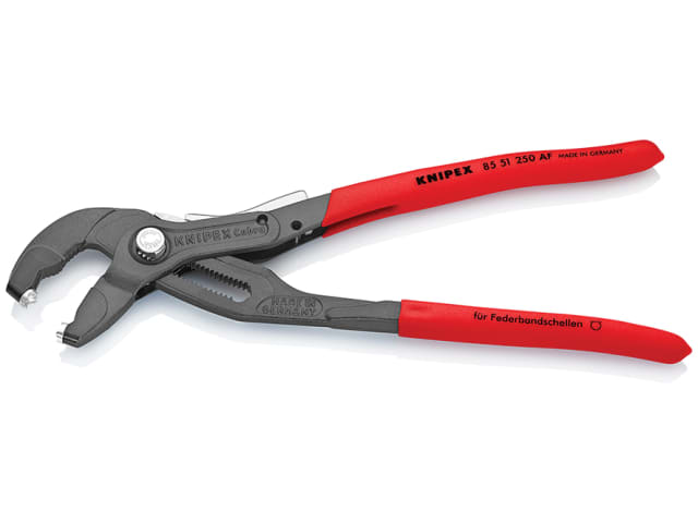 Spring Hose Clamp Pliers with Locking Device 250mm Capacity 70mm KPX8551250AF - Image 2