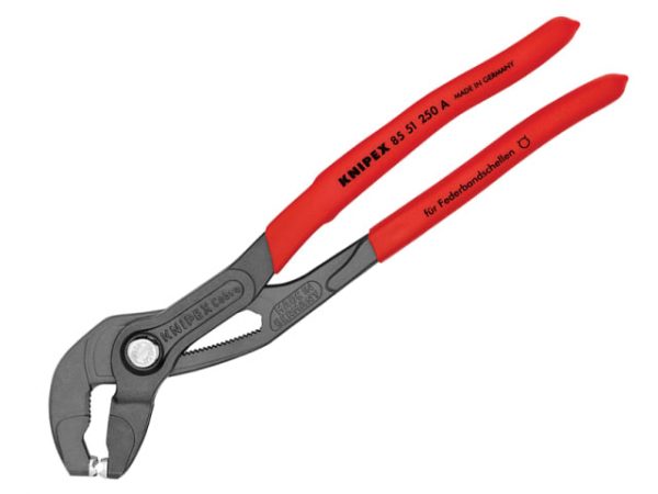 Spring Hose Clamp Pliers with Quick-Set Adjustment 250mm Capacity 70mm KPX8551250A - Image 4