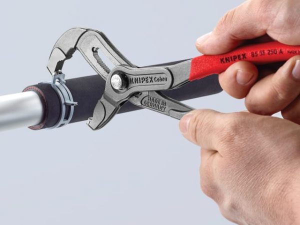 Spring Hose Clamp Pliers with Quick-Set Adjustment 250mm Capacity 70mm KPX8551250A - Image 3