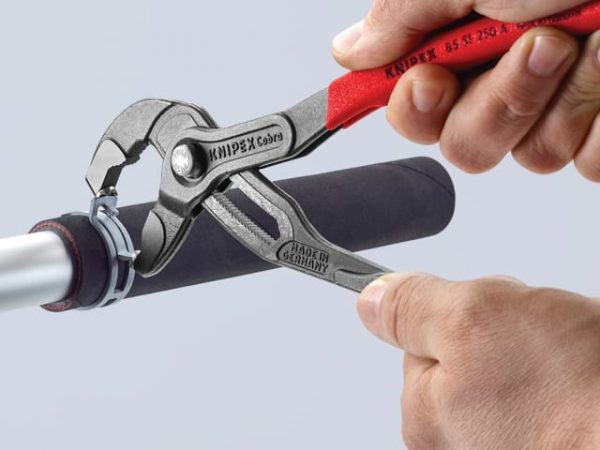 Spring Hose Clamp Pliers with Quick-Set Adjustment 250mm Capacity 70mm KPX8551250A - Image 5