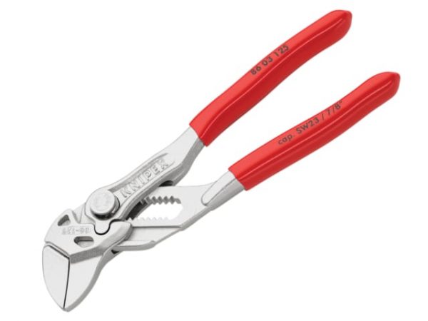 Mini Pliers Wrench PVC Grips 125mm - 23mm Capacity KPX8603125