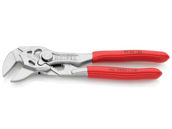 Mini Pliers Wrench PVC Grips 125mm - 23mm Capacity KPX8603125 - Image 2