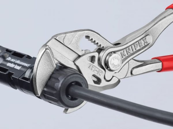 Mini Pliers Wrench PVC Grips 125mm - 23mm Capacity KPX8603125 - Image 4