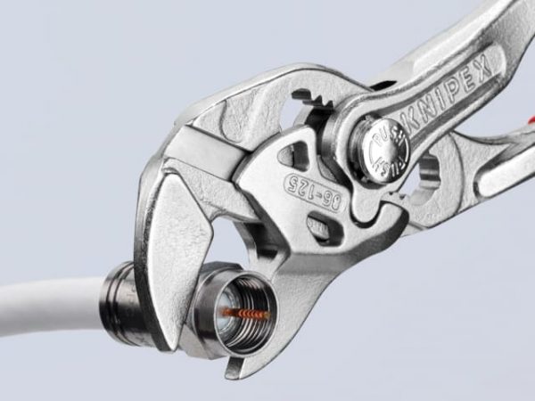 Mini Pliers Wrench PVC Grips 125mm - 23mm Capacity KPX8603125 - Image 5