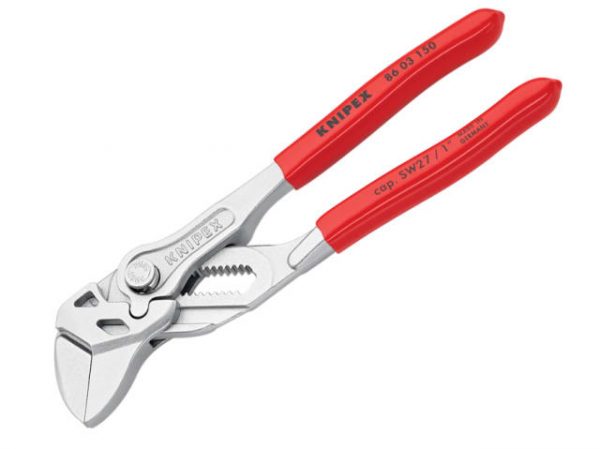 Mini Pliers Wrench PVC Grip 150mm - 27mm Capacity KPX8603150