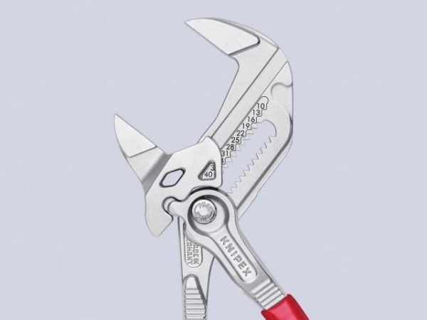 Pliers Wrench PVC Grip 180mm - 40mm Capacity KPX8603180 - Image 6