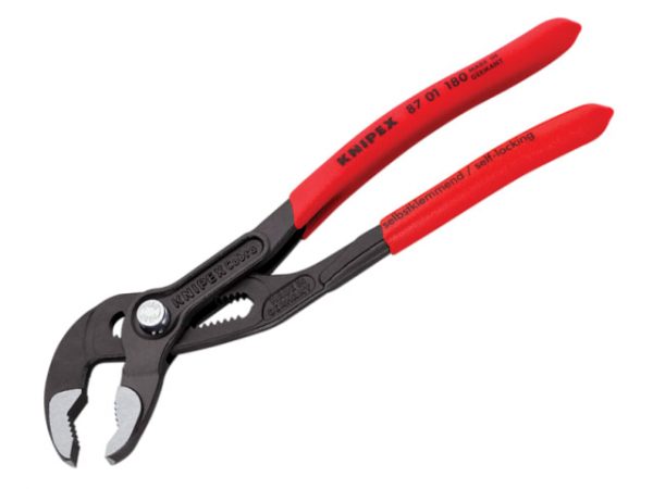 Cobra® Water Pump Pliers PVC Grip 180mm - 36mm Capacity KPX8701180 - Image 6
