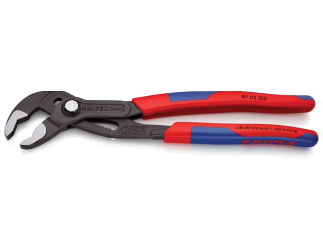 Cobra® Water Pump Pliers Multi-Component Grip 250mm - 46mm Capacity KPX8702250 - Image 6