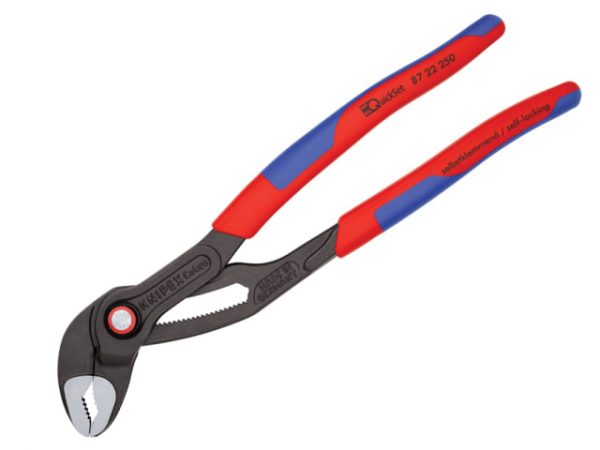 Cobra® Quickset Water Pump Pliers Multi-Component 250mm - 50mm Capacity KPX8722250 - Image 5
