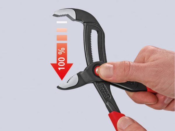 Cobra® Quickset Water Pump Pliers Multi-Component 250mm - 50mm Capacity KPX8722250 - Image 2