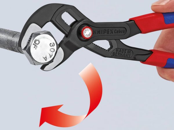 Cobra® Quickset Water Pump Pliers Multi-Component 250mm - 50mm Capacity KPX8722250 - Image 6