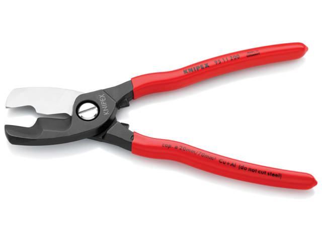 Cable Shears Twin Cutting Edge PVC Grip 200mm (8in) KPX9511200 - Image 2