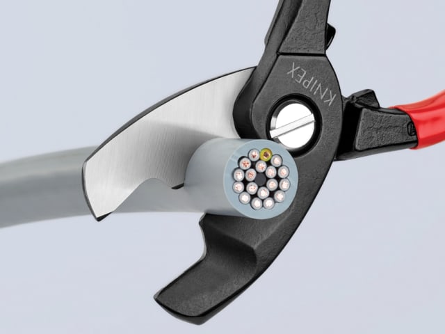 Cable Shears Twin Cutting Edge PVC Grip 200mm (8in) KPX9511200 - Image 6