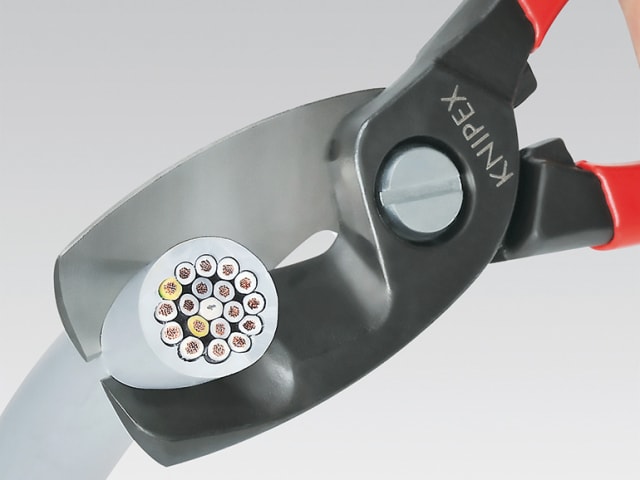 Cable Shears Twin Cutting Edge PVC Grip 200mm (8in) KPX9511200 - Image 5