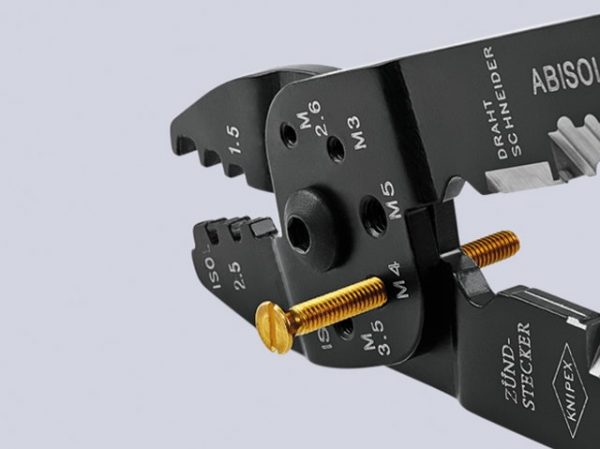 Crimping Pliers for Insulated Terminals & Plug Connectors KPX9721215 - Image 4