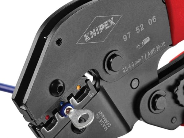 Crimping Lever Pliers For Insulated Terminals & Plug Connectors 250mm KPX975206 - Image 2