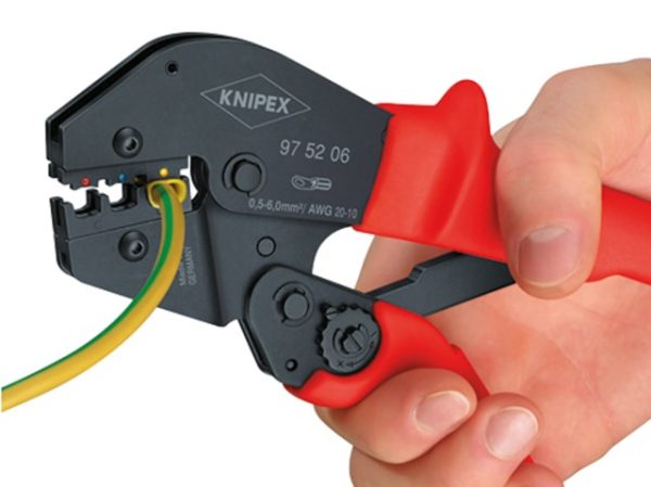 Crimping Lever Pliers For Insulated Terminals & Plug Connectors 250mm KPX975206 - Image 6