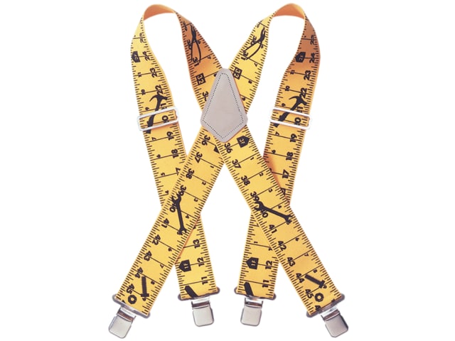 SP-15Y Yellow Tape Measure Braces 2in Wide KUNSP15Y