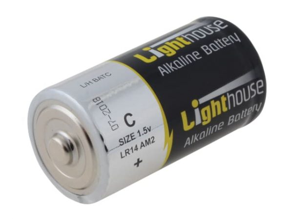 C LR14 Alkaline Batteries 6200 mAh (Pack 2) L/HBATC