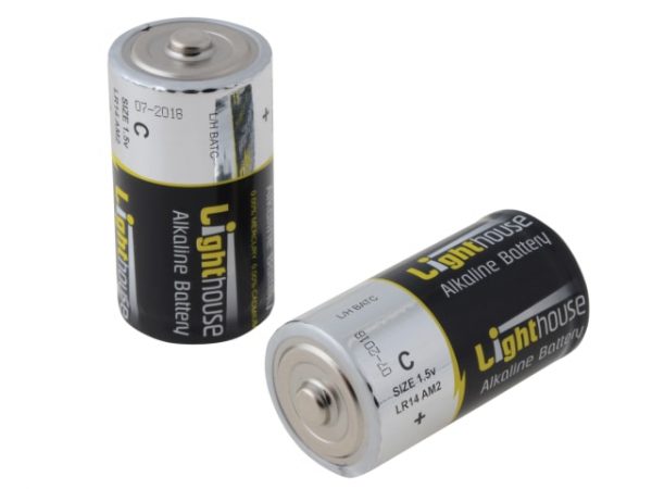 C LR14 Alkaline Batteries 6200 mAh (Pack 2) L/HBATC - Image 3