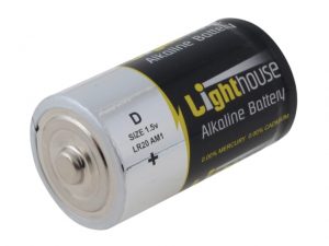 D LR20 Alkaline Batteries 14800 mAh (Pack 2) L/HBATD