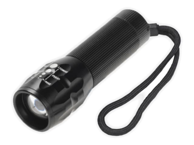 Elite 3W LED Focus Torch 210 Lumens L/HELEDFOCUS