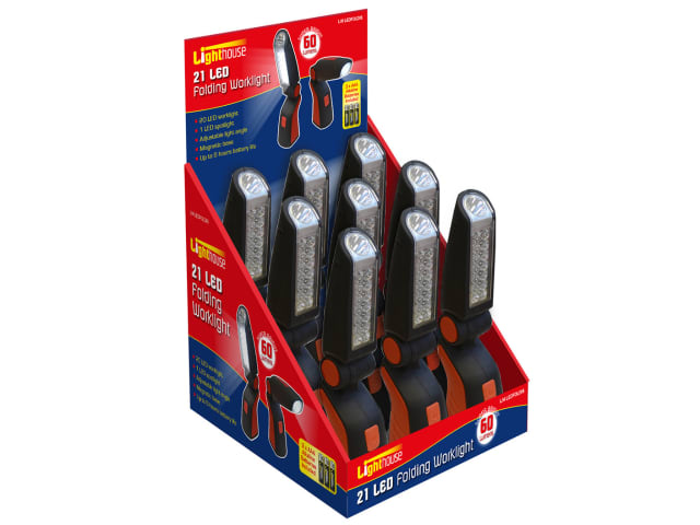 Folding Worklight 21 LED (Display 9) L/HLEDFOLDIS - Image 6