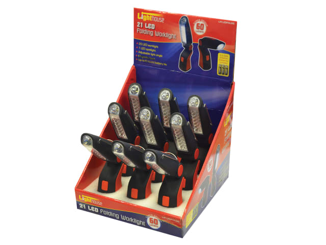 Folding Worklight 21 LED (Display 9) L/HLEDFOLDIS - Image 3