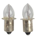 Krypton Bulbs (2) 4.8v Push (T996) L/HT996B