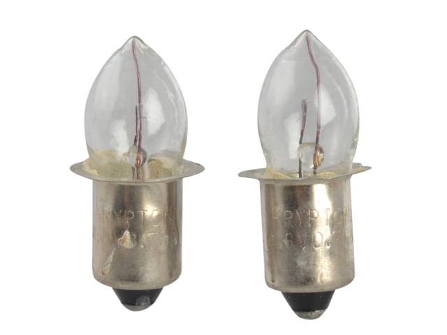 Krypton Bulbs (2) 4.8v Push (T996) L/HT996B