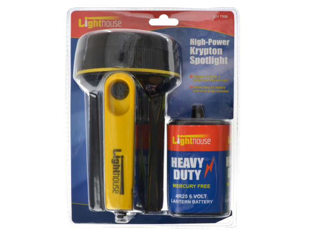 Krypton Spotlight with 6V Battery L/HT996 - Image 2