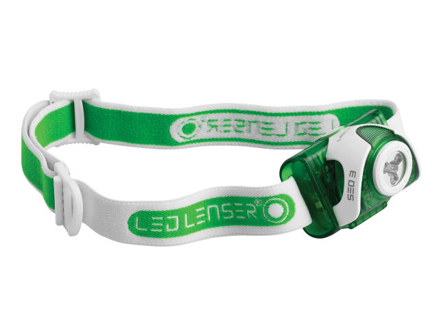 SEO3 LED Headlamp - Green (Test-It Pack) LED6103