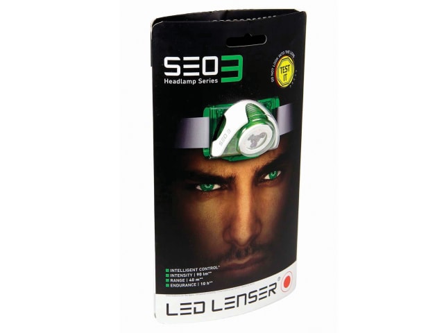 SEO3 LED Headlamp - Green (Test-It Pack) LED6103 - Image 3