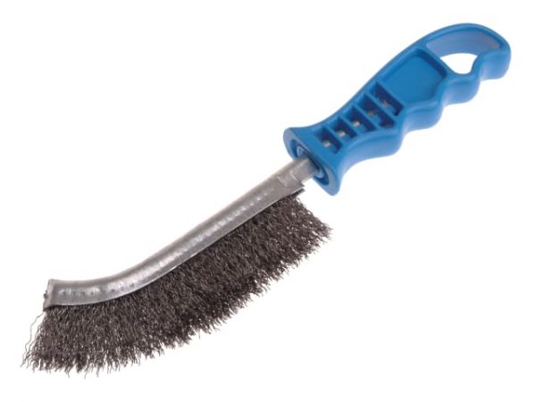 Universal Hand Brush 260mm x 28mm 0.35 Crimped Steel Wire LES056301