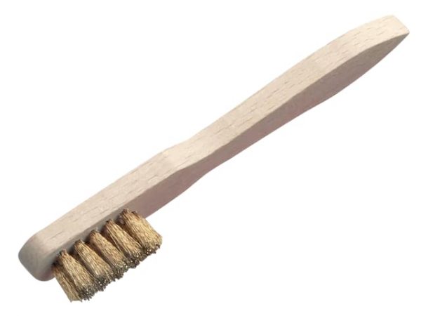Spark Plug Brush 3 Row Brass Wire LES125311