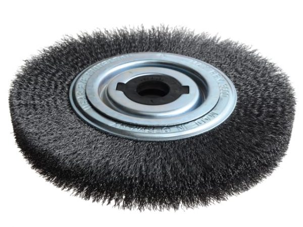 Wheel Brush D250mm x W30-35 x 100 Bore Set 4 +1 Steel Wire 0.30 LES377162