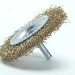 DIY Wheel Brush 75 x 10mm -  0.25 Brass Wire LES41013607