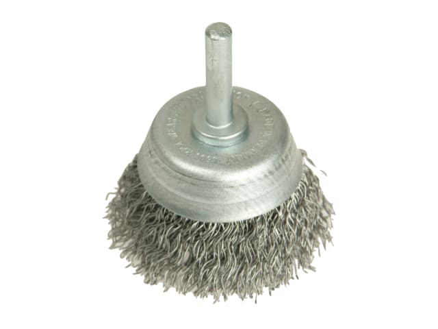 DIY Cup Brush with Shank 50mm - 0.35 Steel Wire LES43012307
