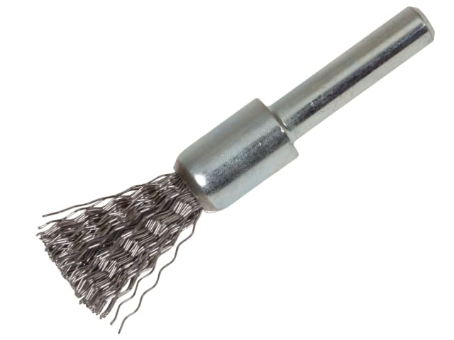 End Brush with Shank 12 x 20mm - 0.30 Steel Wire LES451161