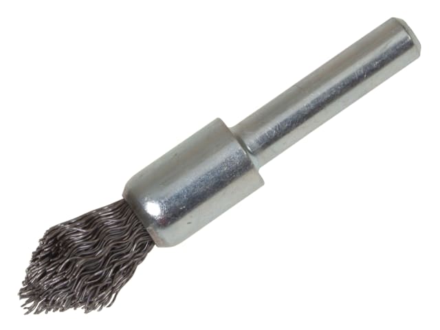 Pointed End Brush with Shank 12/60 x 20mm - 0.30 Steel Wire LES451162